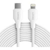 Kabelis USB-C - Lightning LDNIO 2m 30W balta LC122I