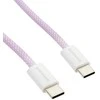 Kabelis USB-C PD100/240W Spacetronik 2m violetinė