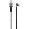 Kabelis USB-C - USB-A 2.0 Goobay KAMPINIS TEXTIL 1m