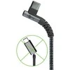 Kabelis USB-C - USB-A 2.0 Goobay KAMPINIS TEXTIL 1m