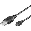 Goobay | Mikro USB įkrovimo ir sinchronizavimo kabelis | 46800 | USB-A į mikro-USB USB 2.0 kištukas (A tipas) | USB 2.0 mikro kištukas (B tipas)