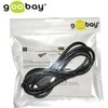Goobay | Mikro USB įkrovimo ir sinchronizavimo kabelis | 46800 | USB-A į mikro-USB USB 2.0 kištukas (A tipas) | USB 2.0 mikro kištukas (B tipas)
