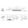 MicroUSB B - A susuktas laidas Goobay - 1m