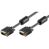 Wentronic VGA kabelis Goobay M/M Gold juodas - 7m