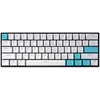 Mechaninė klaviatūra Delux KM36 RGB balta-mėlyna.