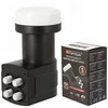 LNB keitiklis QUATTRO OPTICUM Raudonas 03H PREMIUM