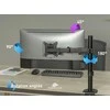 Šarnyrinis stalo laikiklis 1 Spacetronik SPA-112 monitoriui