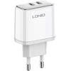 MFi sieninis įkroviklis LDNIO A2528M, 2xUSB-C, USB-C iki Lightning 35W