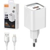 Ldnio USB įkroviklis 20 W PD QC3.0 USB-A „Lightning“ laidas