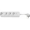 „Goobay“ | 41264 3 krypčių maitinimo lizdas su jungikliu ir USB | Lizdų kiekis: 3