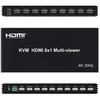 Kelių peržiūrų HDMI 8/1 Spacetronik SPH-MV81PIP-Q2