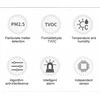 Noyafa Oro kokybės monitorius su PM2.5 signalizacija JMS-13