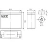 Npp Power Akumuliatorius NPP LFP LiFePO4 12.8V 30Ah T12