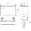 Npp Power Akumuliatorius LFP LiFePO4 12.8V 100Ah T16