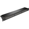 Goobay Patch panel FTP CAT 6A Ekranowan OR19PANEL24CAT6AB