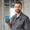 „PeakTech P1021“ 600 V kintamosios ir nuolatinės srovės skaitmeninis multimetras