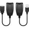 USB adapteris Goobay Hi-Speed USB - USB Juodas (93321)