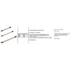 Lango adapteris F Ultra Slim Goobay 50cm