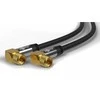 Wentronic FF SAT antenos jungtis Juodas Angle Goobay 3m