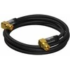 Wentronic FF SAT Juoda Angled Goobay 5m antenos jungtis