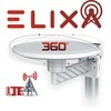 Iskra Raudona Eagle Raudonojo erelio antena ELIXA 360 DOOKÓLNA DVB-T2 42dB