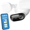 Reolink lauko PoE vaizdo stebėjimo kamera, 16 MP, 180° kampas, 2800 lm pašvietimas, Elite Pro Floodlight PoE