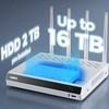 Reolink 16 kanalų NVR Wi-Fi registratorius 2TB RLN12W_WH