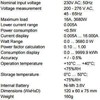 Skaitmeninis energijos skaitiklis PeakTech 9035