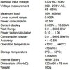 Skaitmeninis energijos skaitiklis PeakTech 9035