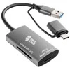 Skaitytuvas kart SPU-CR05 USB-C USB-A Spacetronik