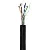 Goobay tinklo kabelis | CAT 6 U/UTP | AWG 23/1 | Kabelio ilgis: 100 m | Juodas