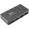 Spacetronik SPU-KVM03 KVM komutatorius 2/4 išėjimų USB 3.2 gen2 10Gbps