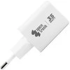 Spacetronik 2in1 USB-C USB PD greitasis įkroviklis 35W 3,6A baltas