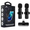Spacetronik 2x Belaidis mikrofonas iPhone Lightning IOS SPU