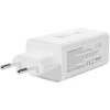 Spacetronik 3in1 USB-C USB PD greitasis įkroviklis 65W 5A baltas