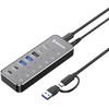 Spacetronik SPU-M19 Šakotuvas Hub 7in1 USB gen3.2 10 Gbps