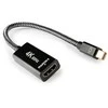 Spacetronik Adapterio mini DP kištukas prie HDMI 4K lizdo SPMD-H03