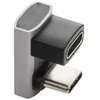Spacetronik Adapteris 2w1 USB-C ir USB-C USB4 8K 90st SPU-A23