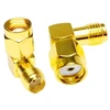 Spacetronik Adapteris GSM RP-SMA kištukas / SMA 90 laipsnių lizdas.
