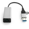Spacetronik Karta LAN 1 Gigabit adapter USB-C USB 3.0 na RJ45