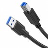 Spacetronik Aktyvus USB 3.0 A-B kabelis spausdintuvui 5 Gbps 15 m