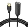 Spacetronik Aktyvus USB 2.0 prailgintuvas 10 metrų kabelis