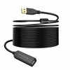 Spacetronik Aktyvus USB 2.0 prailginimo kabelis, 5 metrų