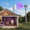 Spacetronik Daugiakryptė antena 2x 9dBi 4G LTE OMNI SMA balta