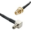 Spacetronik Antenos jungtis, SMA lizdas CRC9 10cm