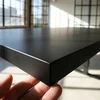 Spacetronik Blat biurka 120x60x2.5 cm Juodas