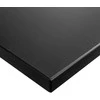 Spacetronik Blat biurka universalus 120x60x1.8 cm Juodas P SPT