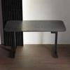 Spacetronik Universalus stalviršis 138x80x1.8cm Kaskada Juodas