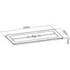 Spacetronik Žaidimų stalas su LED 120 x 60 x 2,6 cm