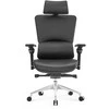Spacetronik Ergonomiška 6D EGAN juoda pasukama biuro kėdė